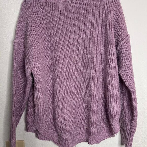 So Oversized Knit Sweater in Lilac Size XXL - Picture 5 of 7